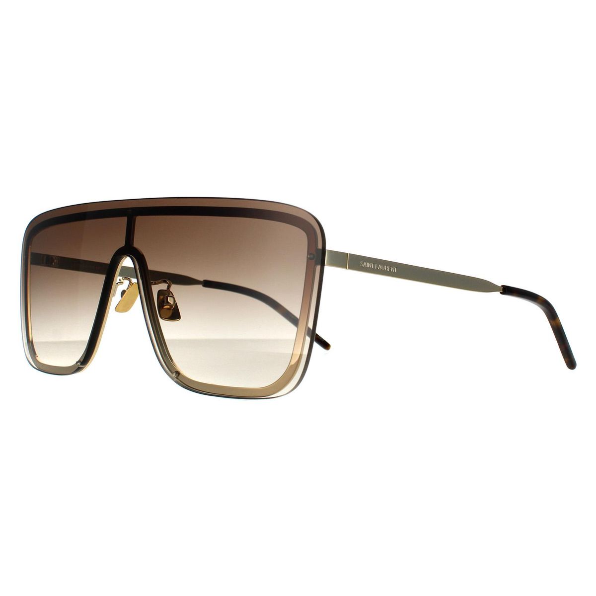 Oversized Shield-Sonnenbrille mit Verlaufsgläsern
