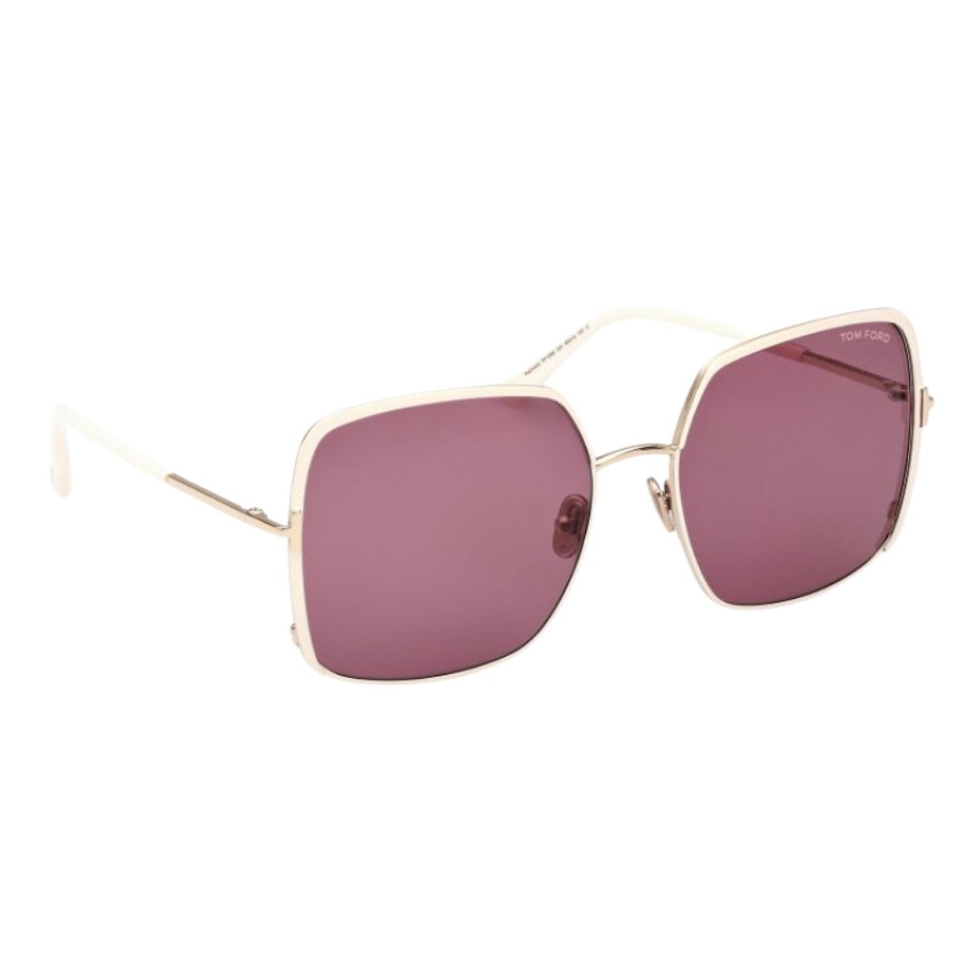 Übergroße quadratische Schmetterlings-Sonnenbrille