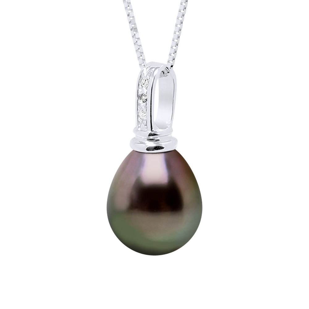 Eleganter Anhänger mit Tahiti-Zuchtperle