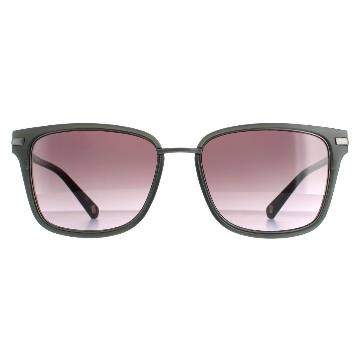 Elegante quadratische Sonnenbrille mit Farbverlauf