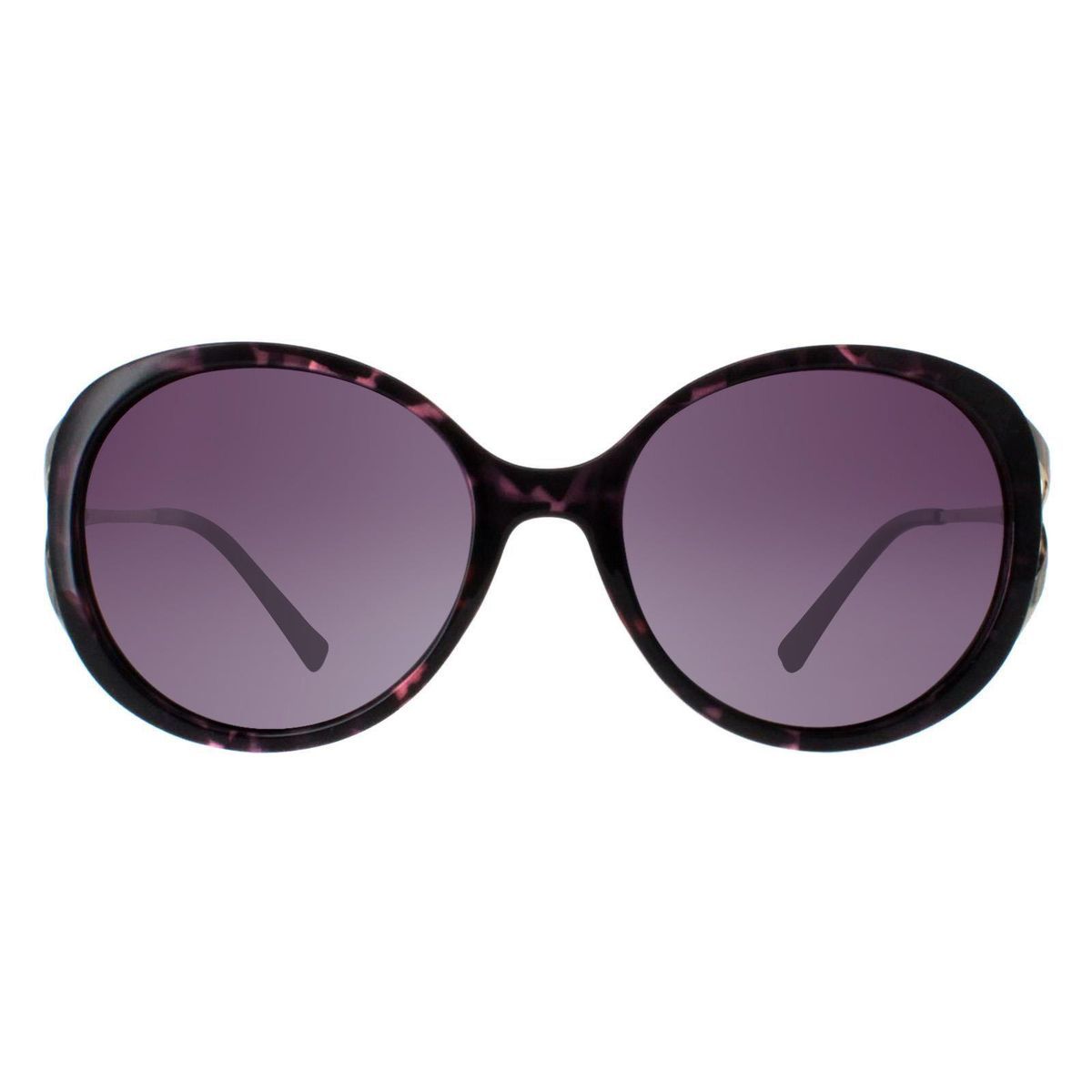 Elegante Oversized-Rundsonnenbrille