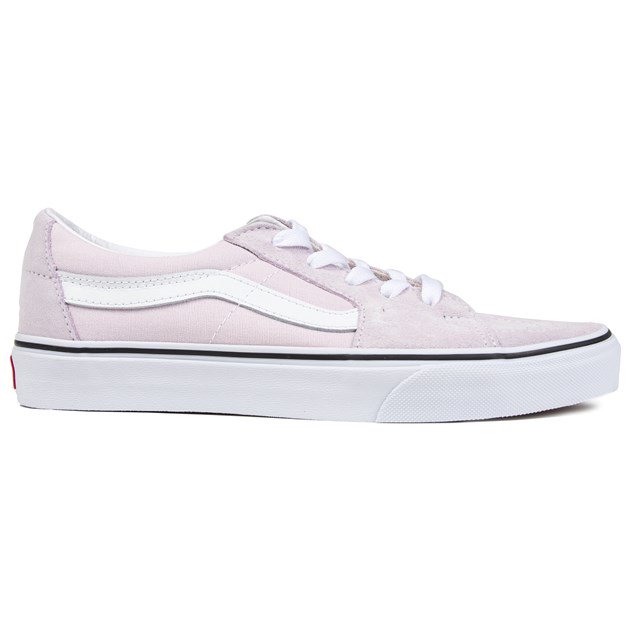Sk8-Low Sneaker aus Wildleder und Canvas