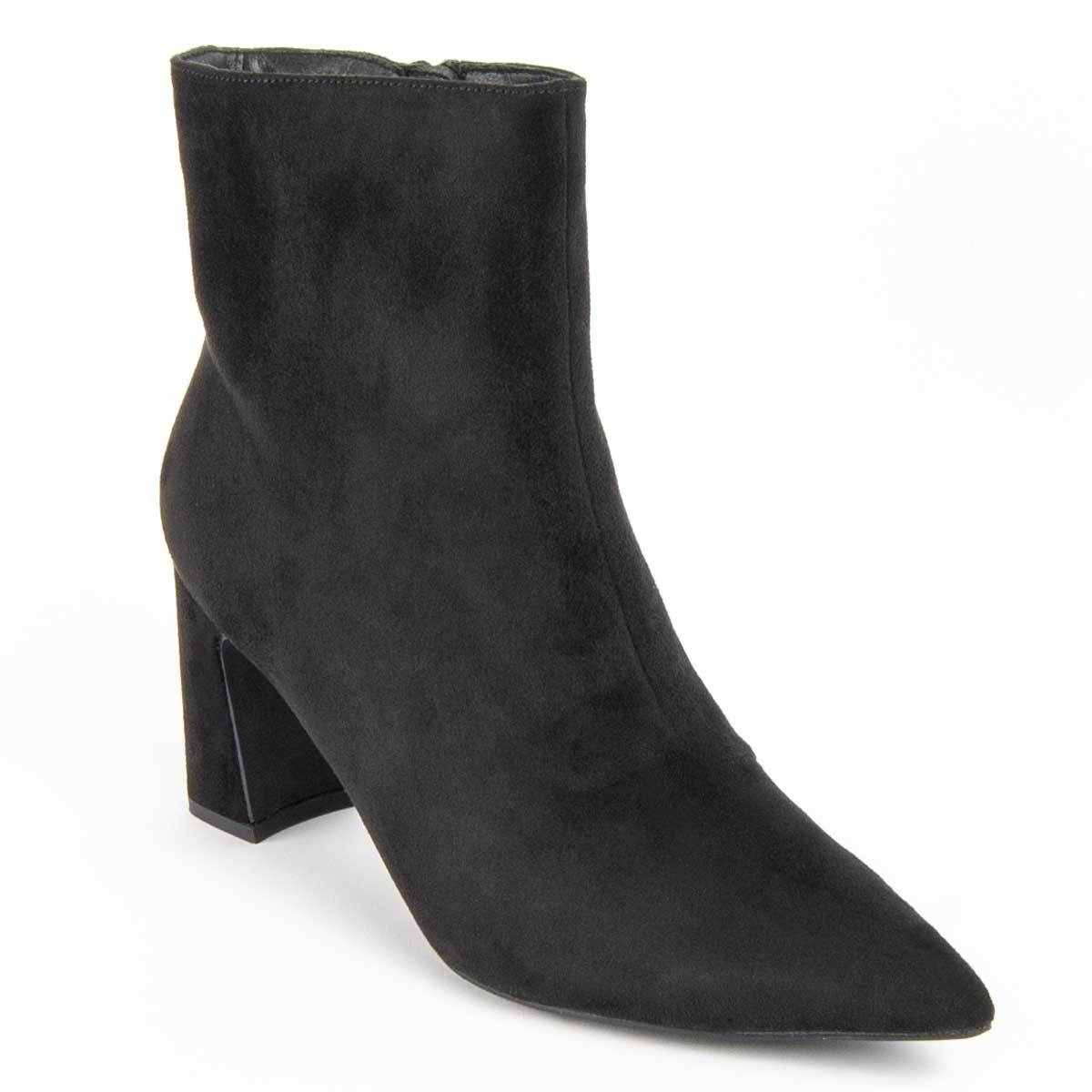 Elegante spitze Stiefeletten mit Absatz