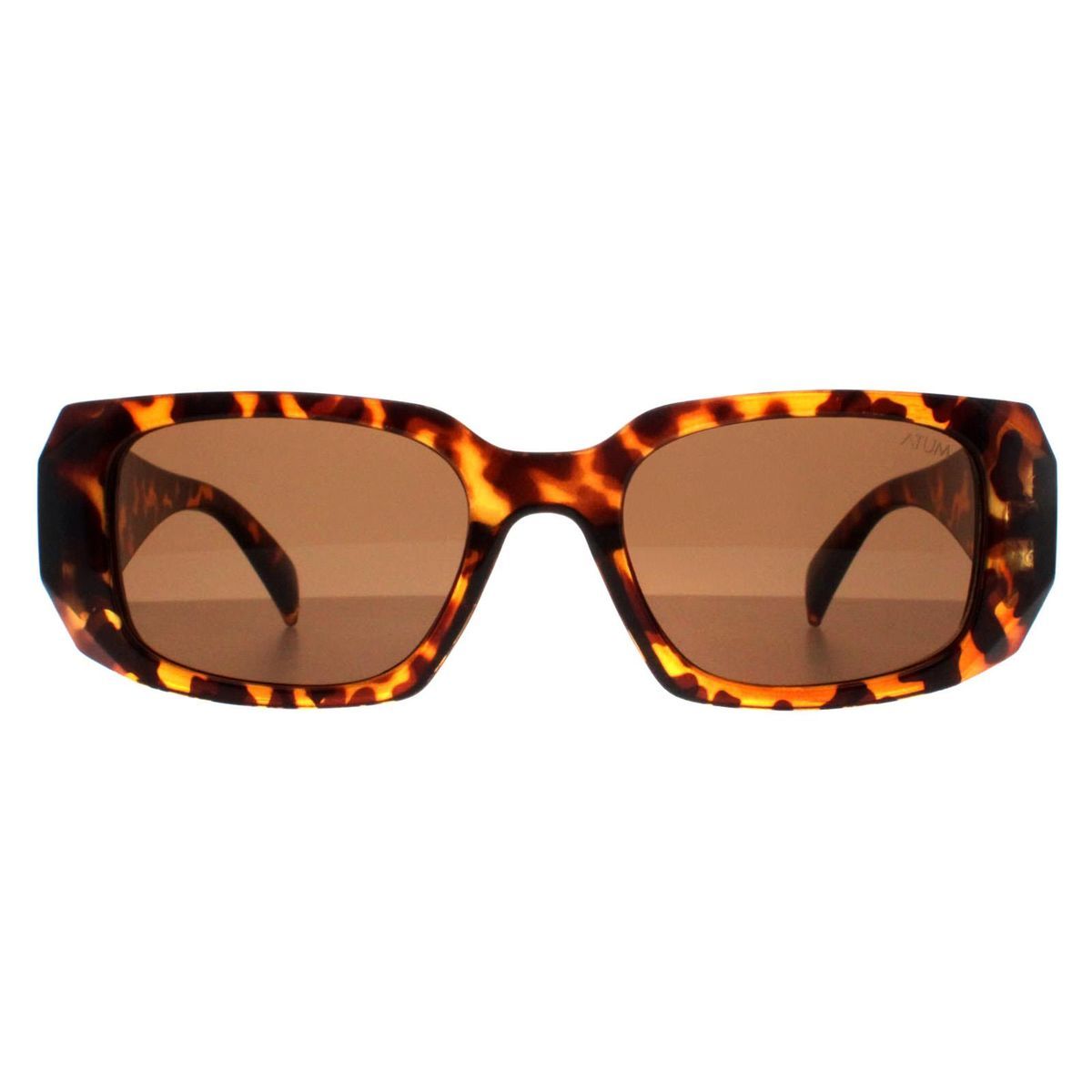 Markante rechteckige Sonnenbrille