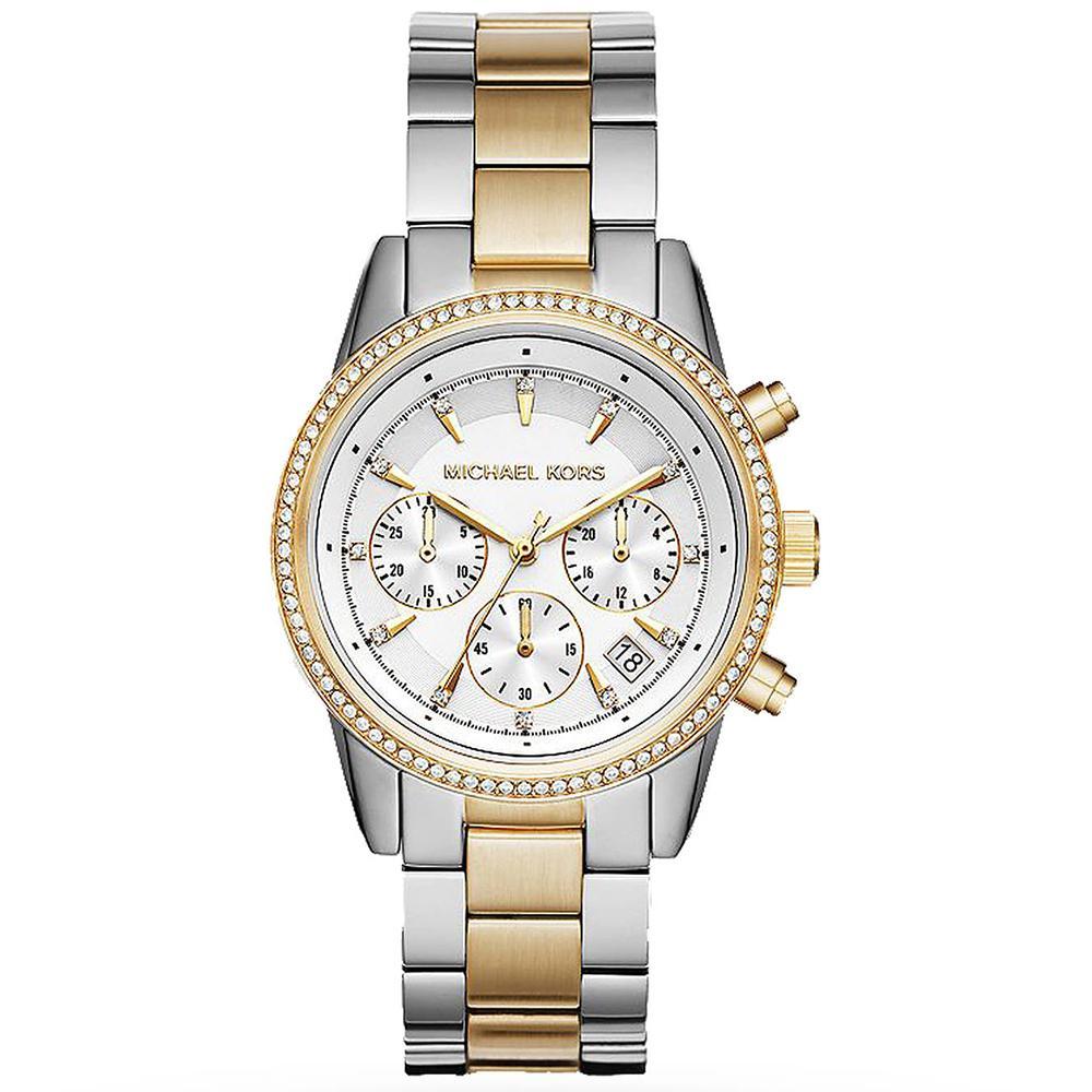 Bicolor Ritz Chronograph Armbanduhr