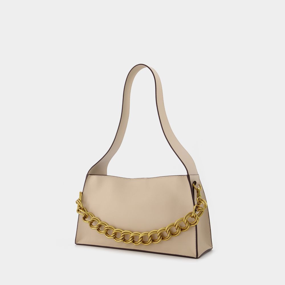 Kesme Lederhandtasche mit Kette