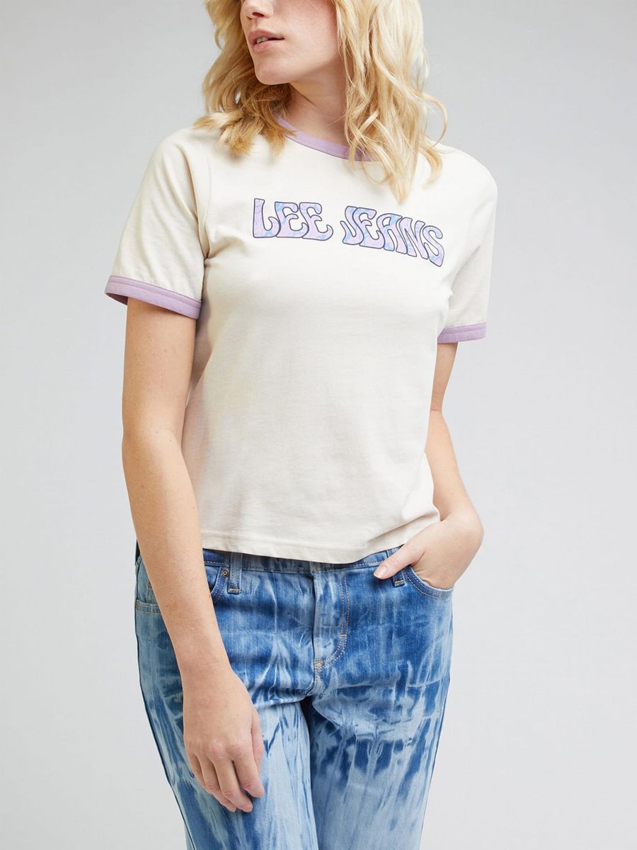Retro Grafik Ringer T-Shirt