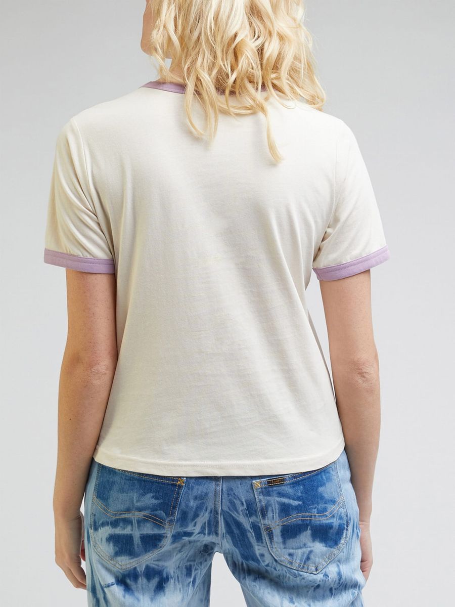 Retro Grafik Ringer T-Shirt