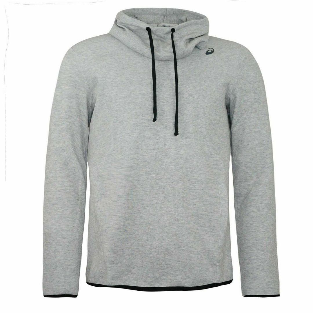 Sportlicher Kapuzenpullover mit Schornsteinkragen