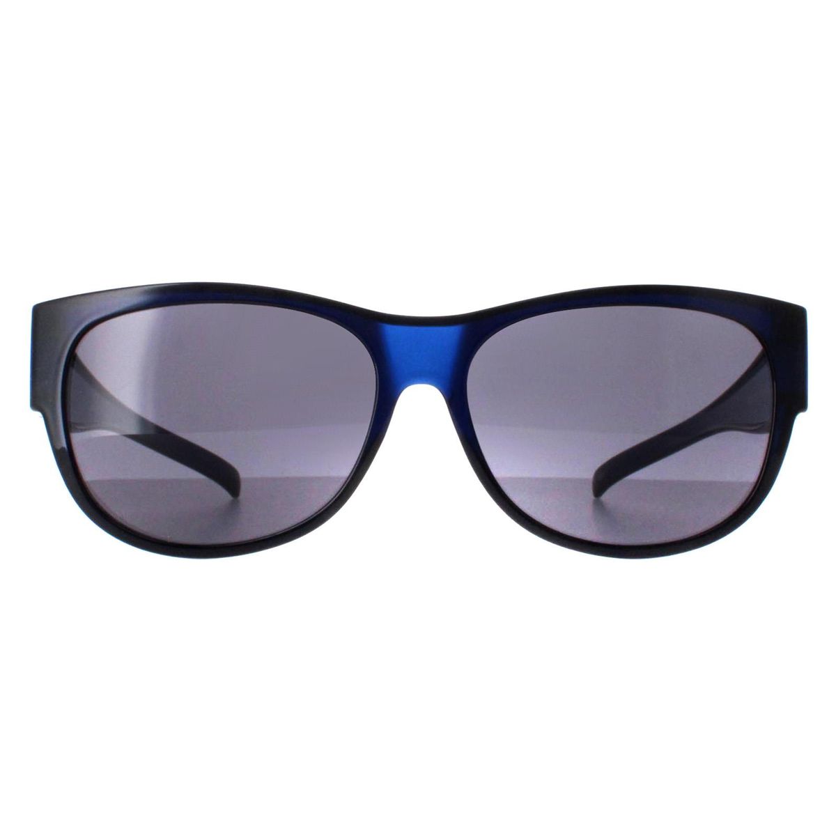 Rechteckige transparente Überbrille Sonnenbrille