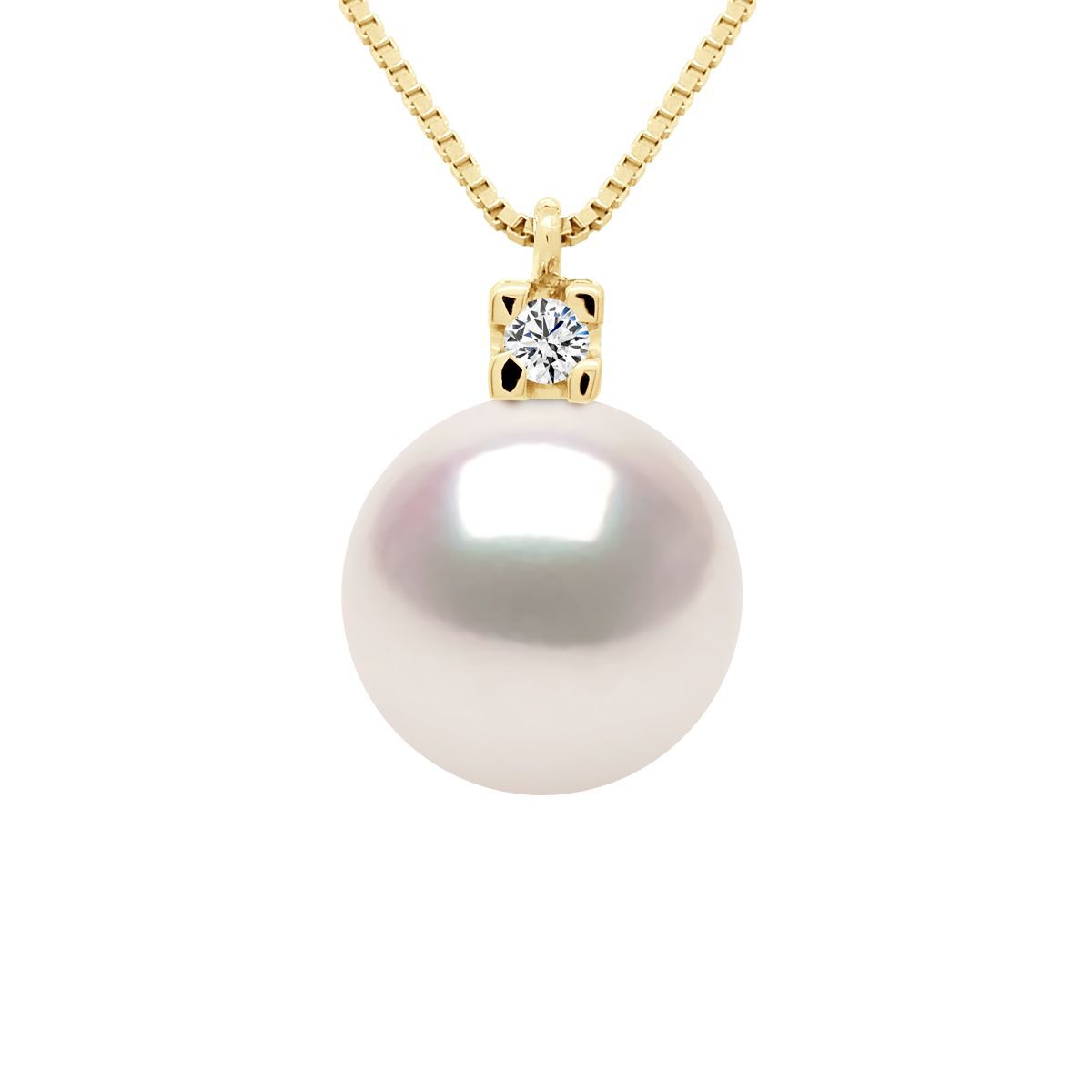 Elegante japanische Akoya-Perlenkette