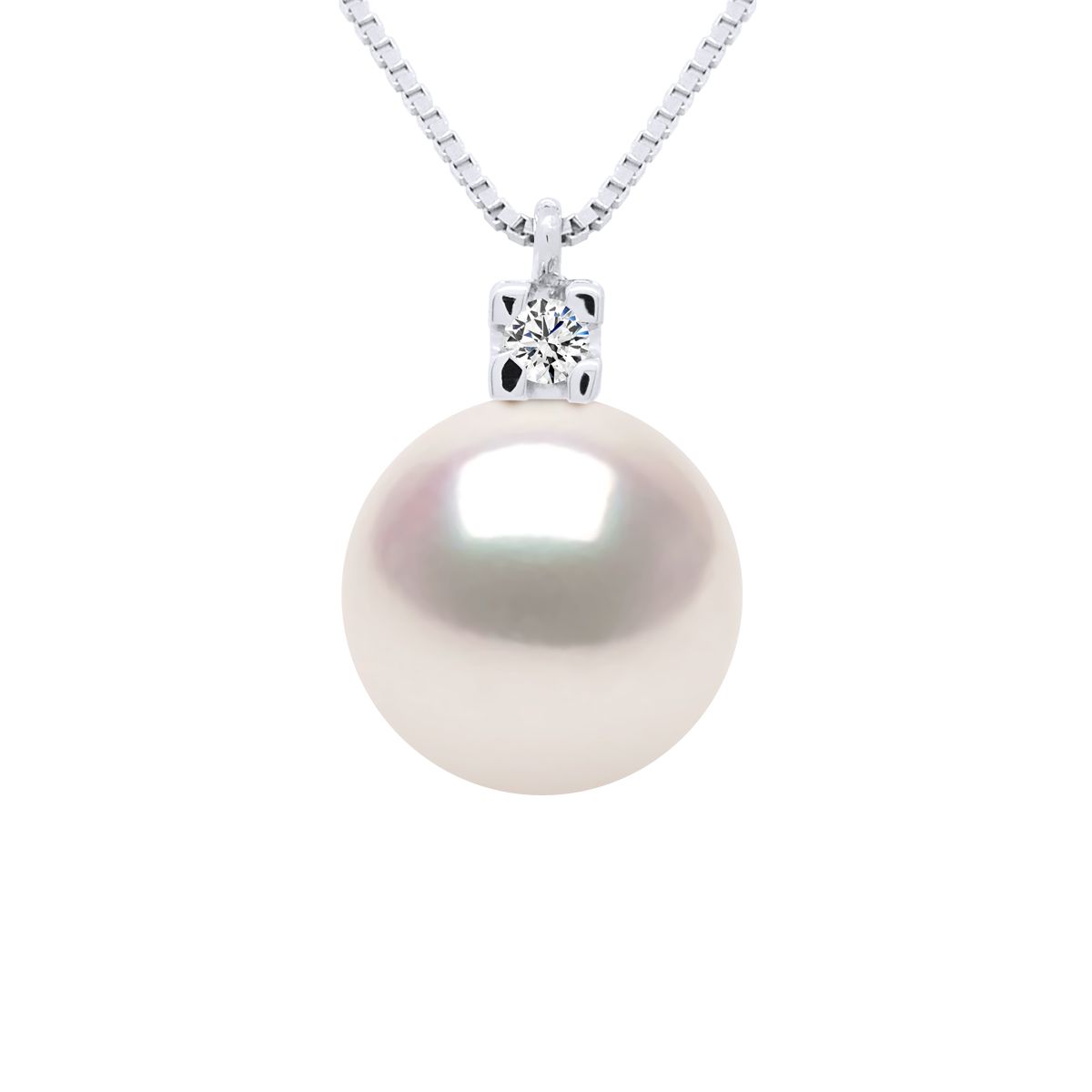Elegante japanische Akoya-Perlenkette