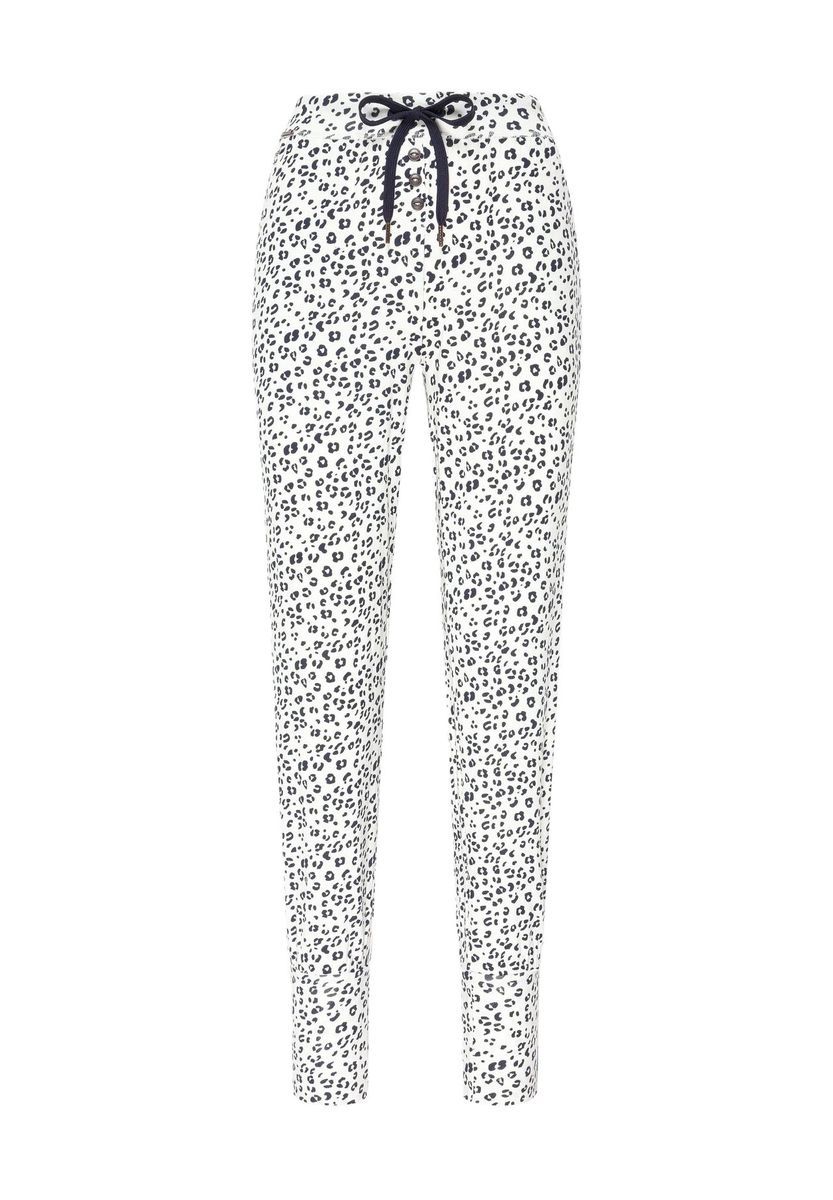 Weiche Loungewear-Jogginghose mit Leopardenmuster