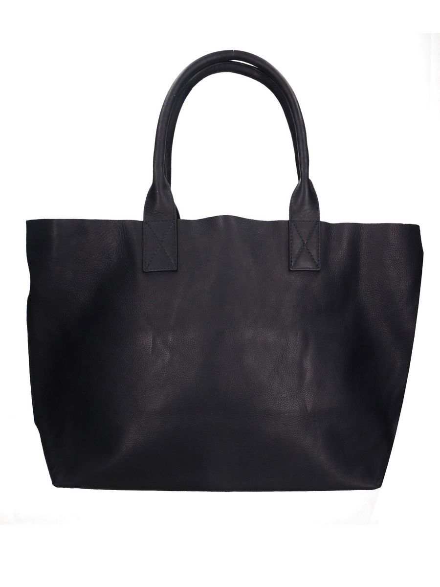 Minimalistische Leder-Shopper-Tasche