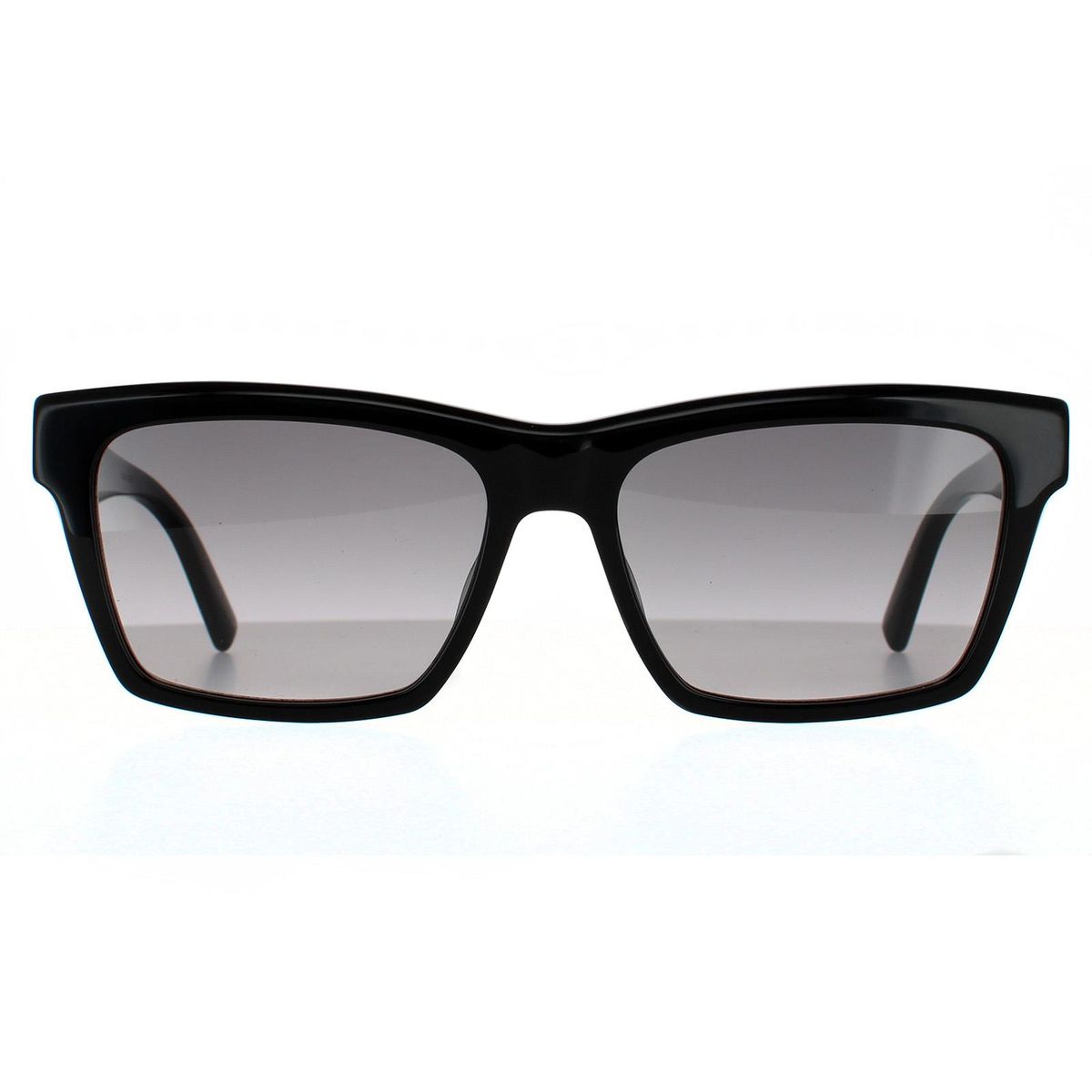 Markante rechteckige Sonnenbrille mit Verlauf