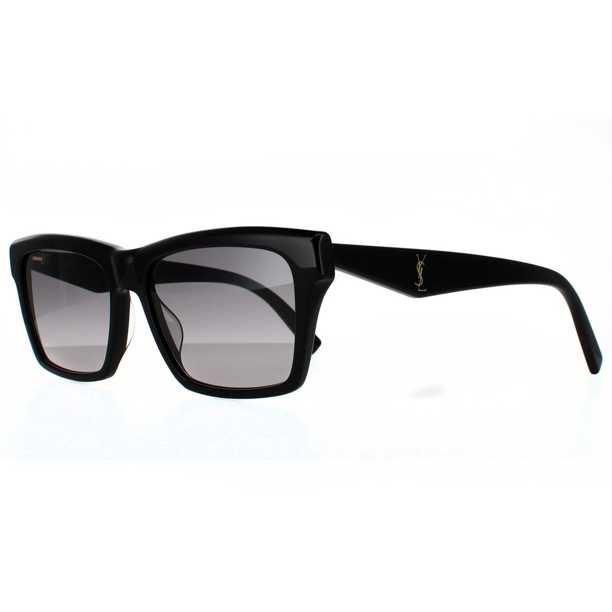 Markante rechteckige Sonnenbrille mit Verlauf