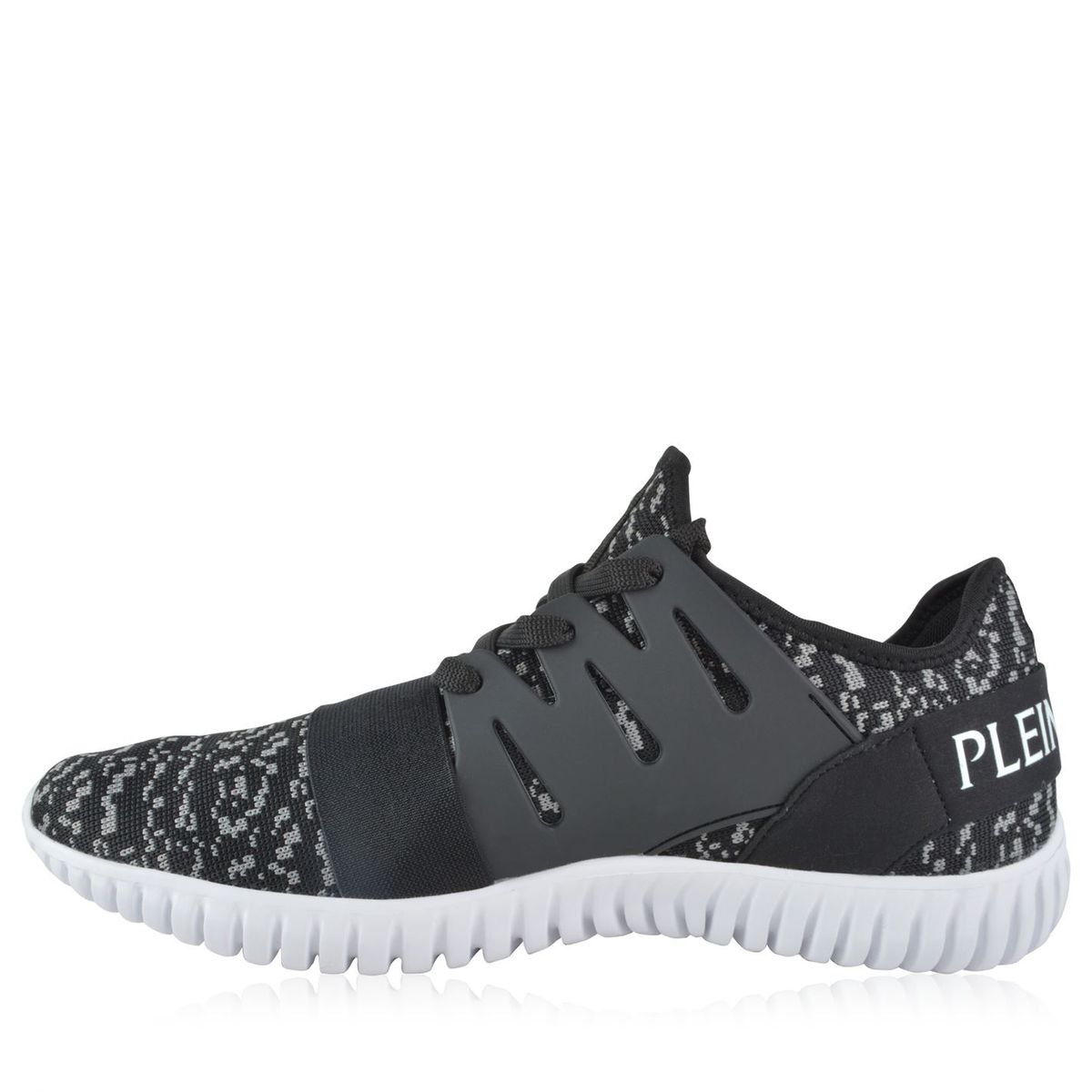 Gemusterte Strick-Sportschuhe