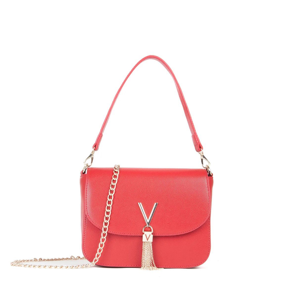 Elegante Überschlagtasche mit Quaste