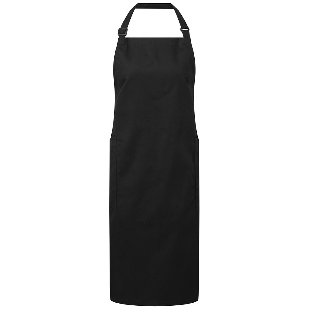 Nachhaltige Latzschürze mit Taschen
