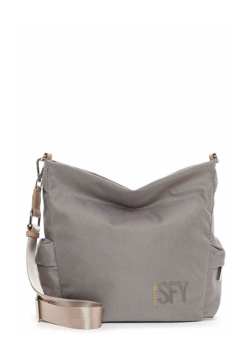 Lässige Schultertasche mit Außenfächern