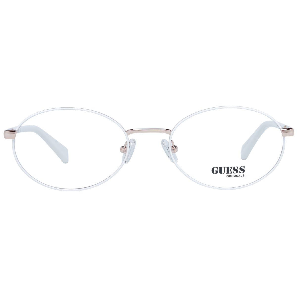 Elegante ovale Metallbrillenfassung