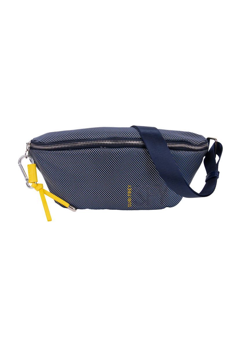 Strukturierte Crossbody-Gürteltasche