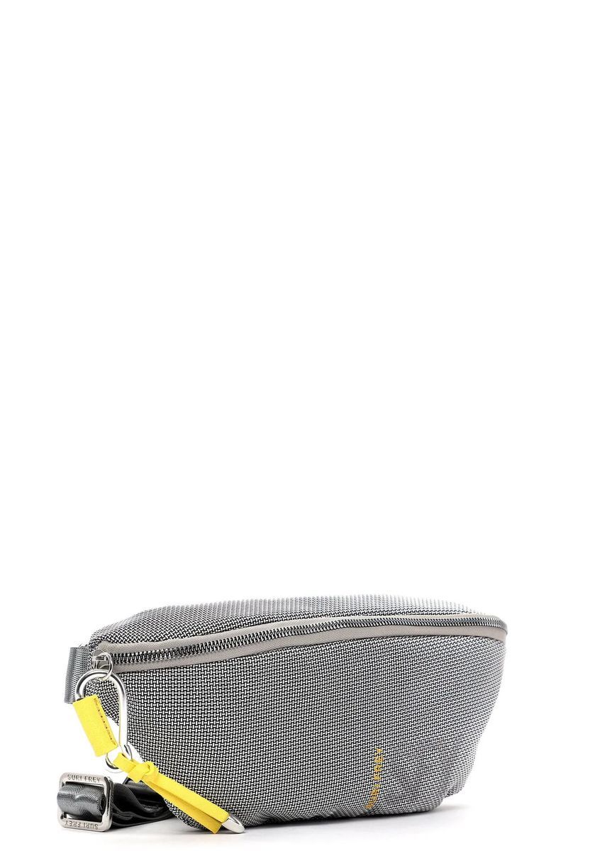 Strukturierte Gürteltasche mit Kontrastakzenten