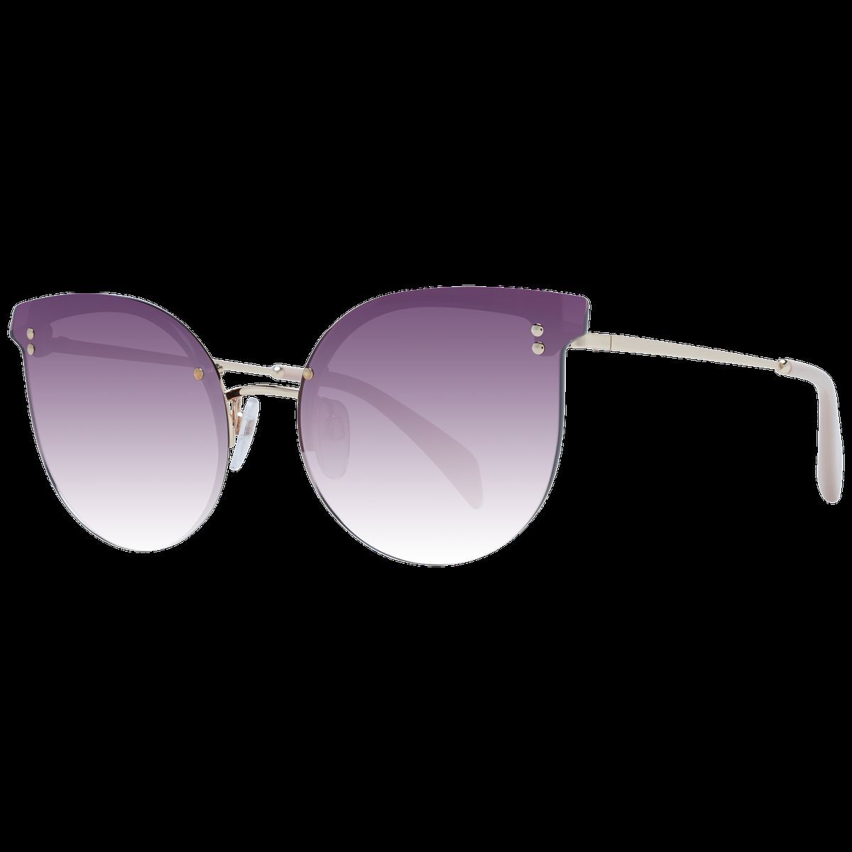 Randlose Cat-Eye-Sonnenbrille mit Farbverlauf
