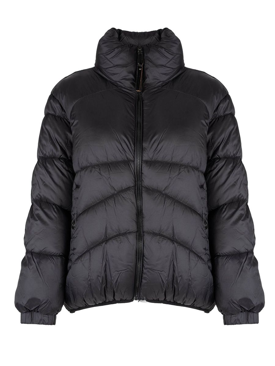 Gesteppte Pufferjacke mit Stehkragen
