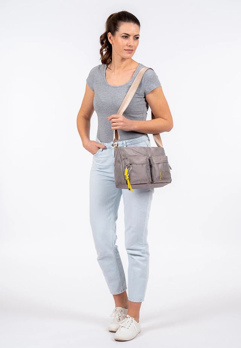 Gewebte Umhängetasche mit Multi-Pockets