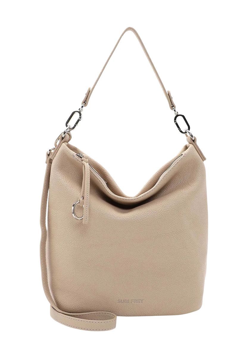 Hobo-Schultertasche mit weicher Narbung