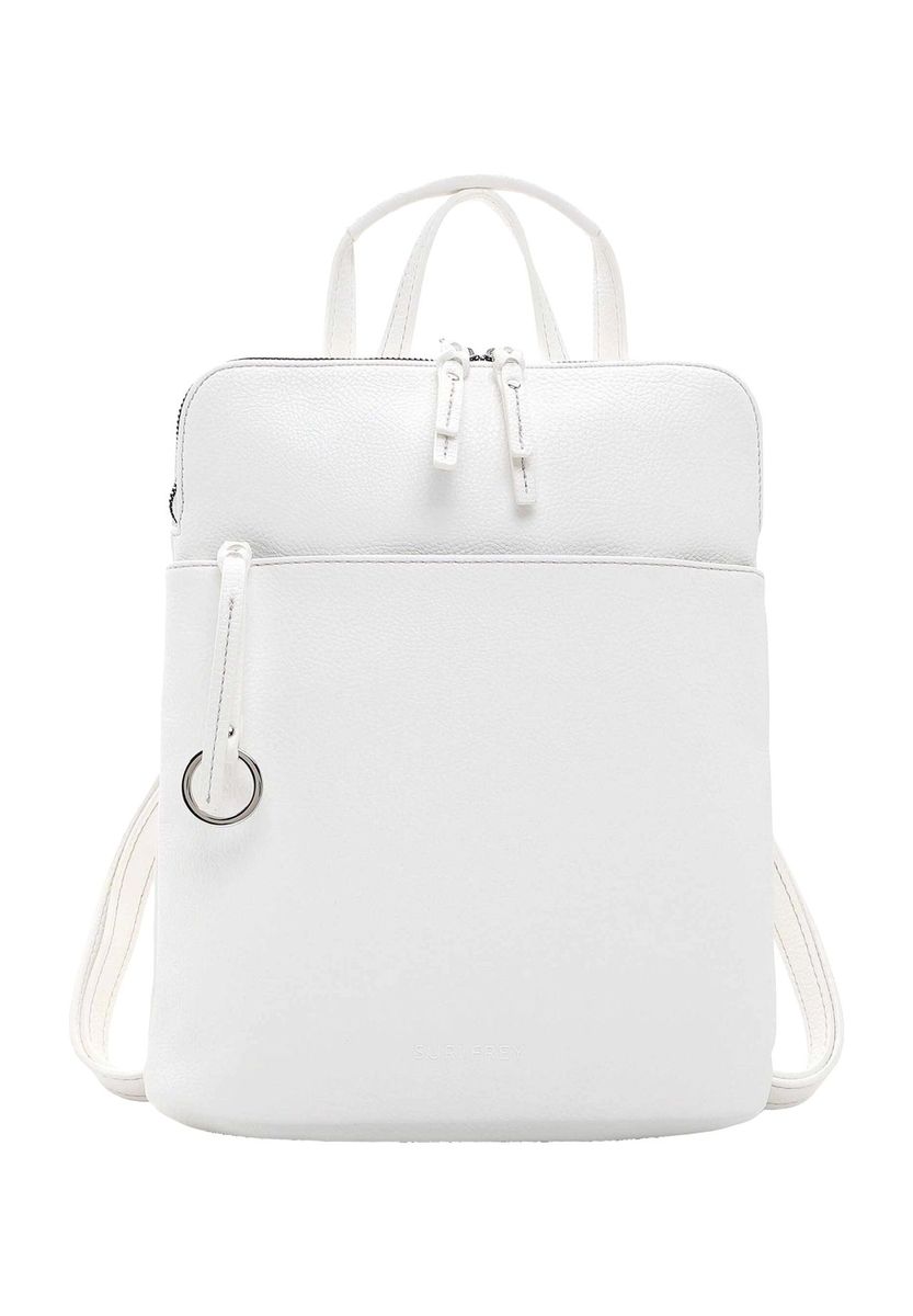 Minimalistischer Rucksack in Lederoptik