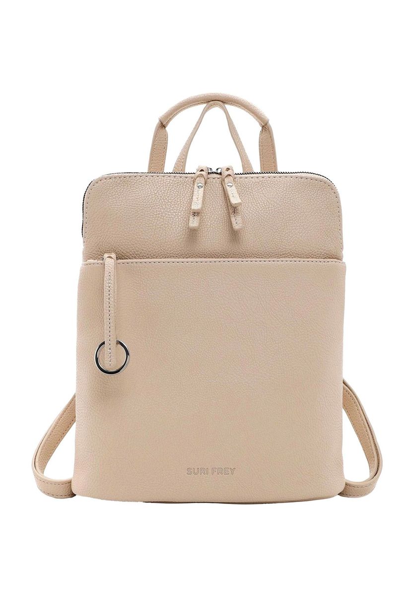 Minimalistischer Rucksack in Lederoptik