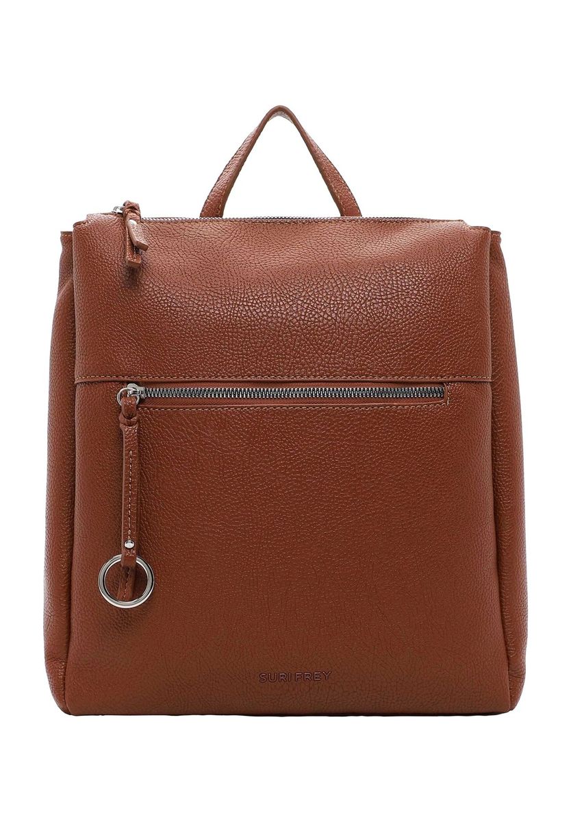 Minimalistischer Rucksack in Lederoptik