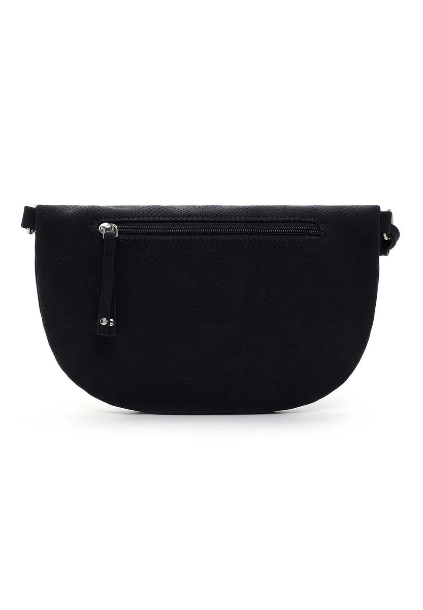 Crossbody-Tasche mit Lasercut-Optik und Quaste