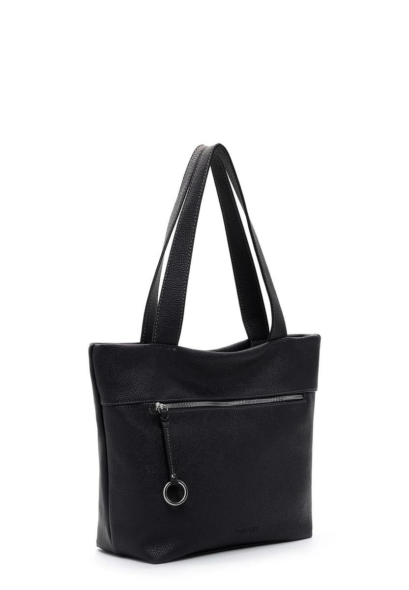 Gekörnter Shopper in Leder-Optik