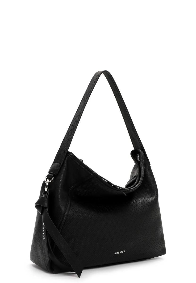 Weiche Beuteltasche aus Kunstleder