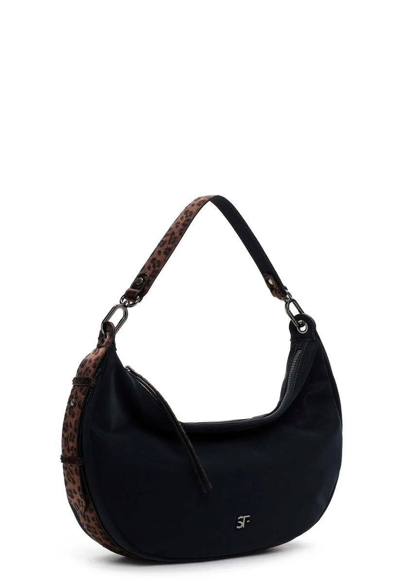 Schicke Hobo-Tasche in Halbmondform