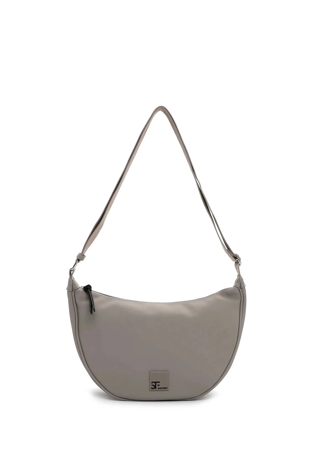 Minimalistische Halbmond-Schultertasche