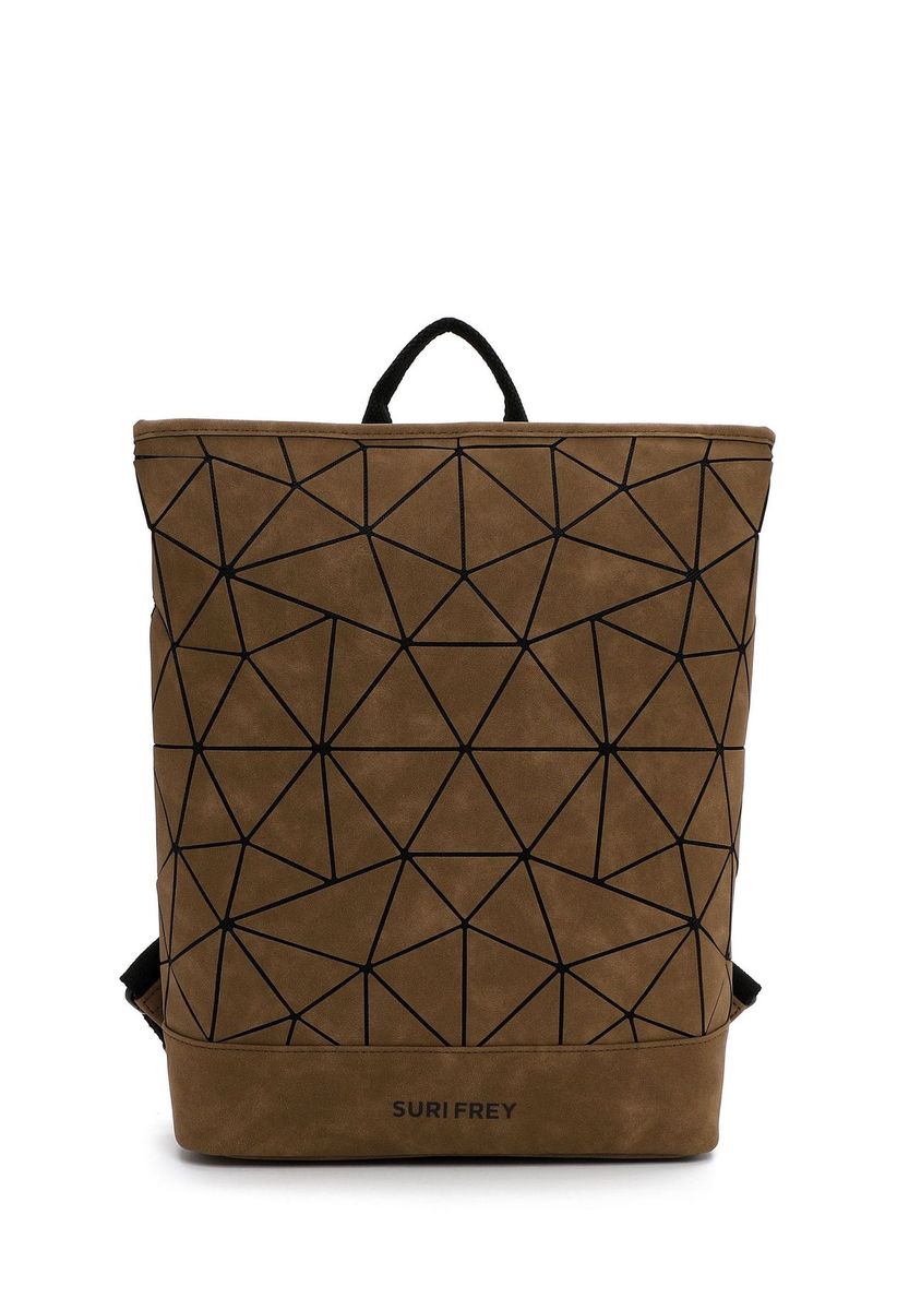 Rucksack mit geometrischem Mosaik-Muster