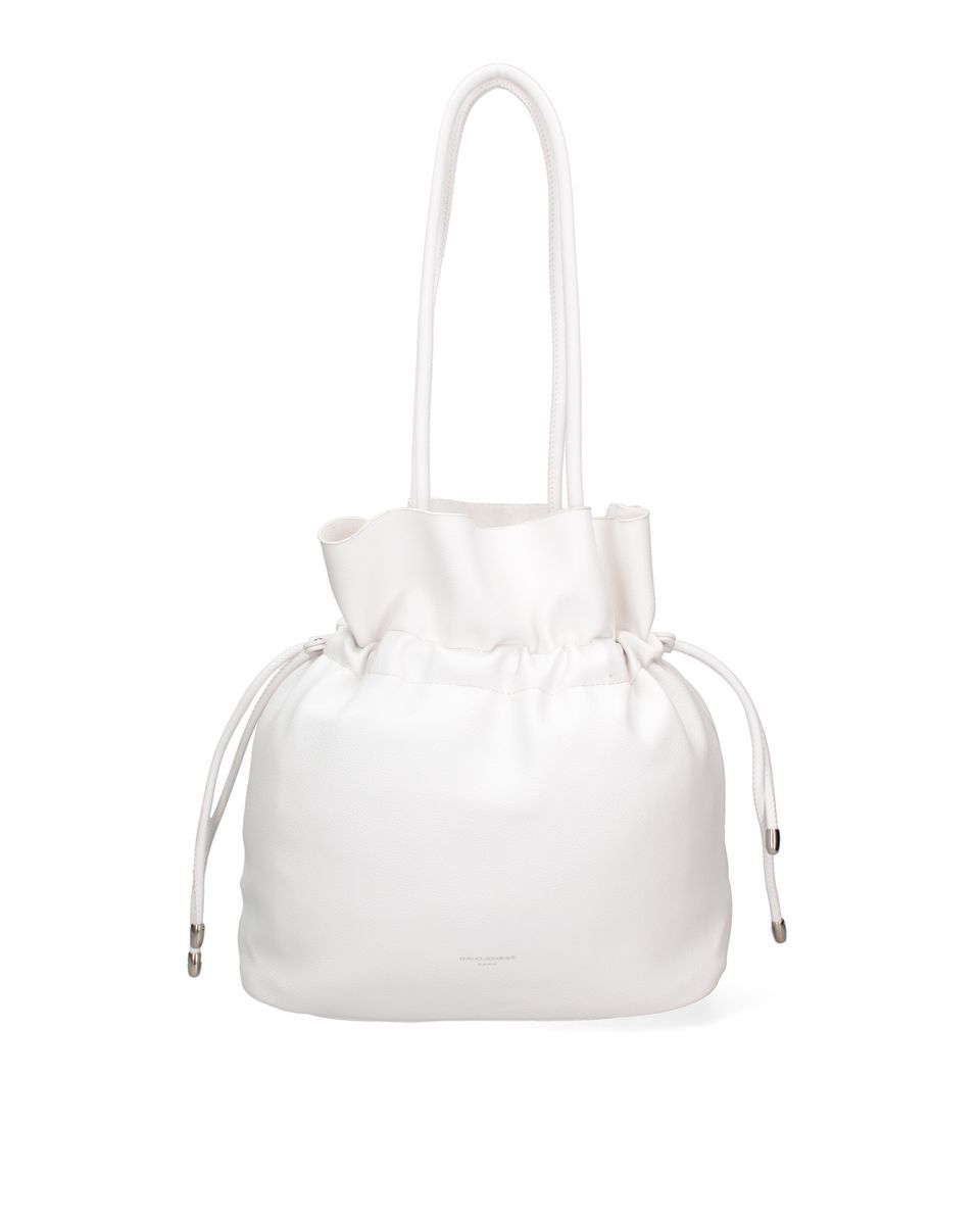 Minimalistische Beuteltasche mit Kordelzug