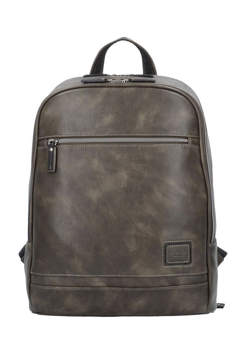 Klassischer Rucksack in Lederoptik