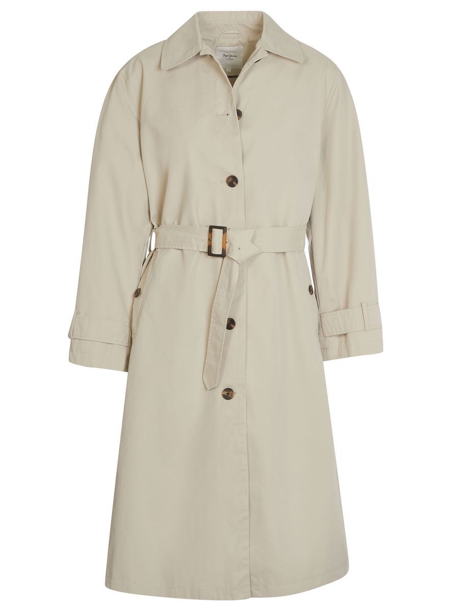 Klassischer Trenchcoat mit Gürtel