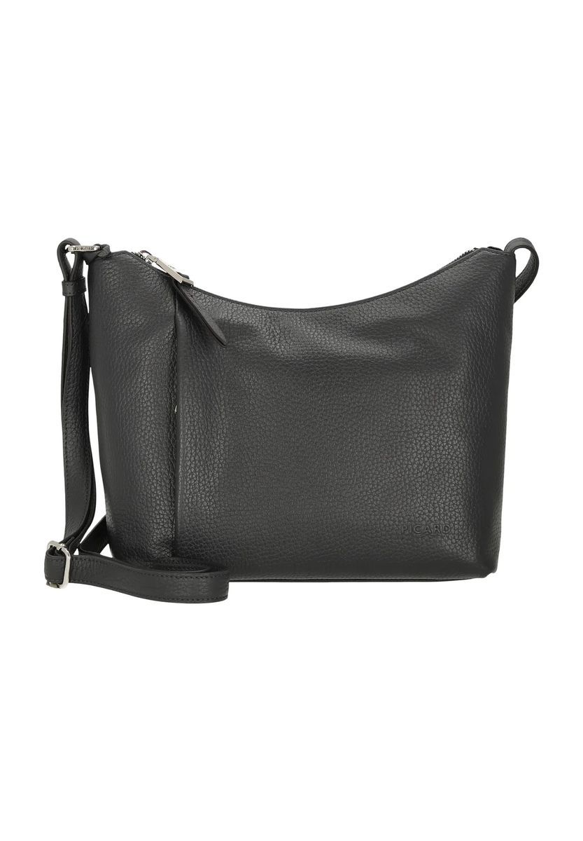 Elegante Umhängetasche aus genarbtem Leder