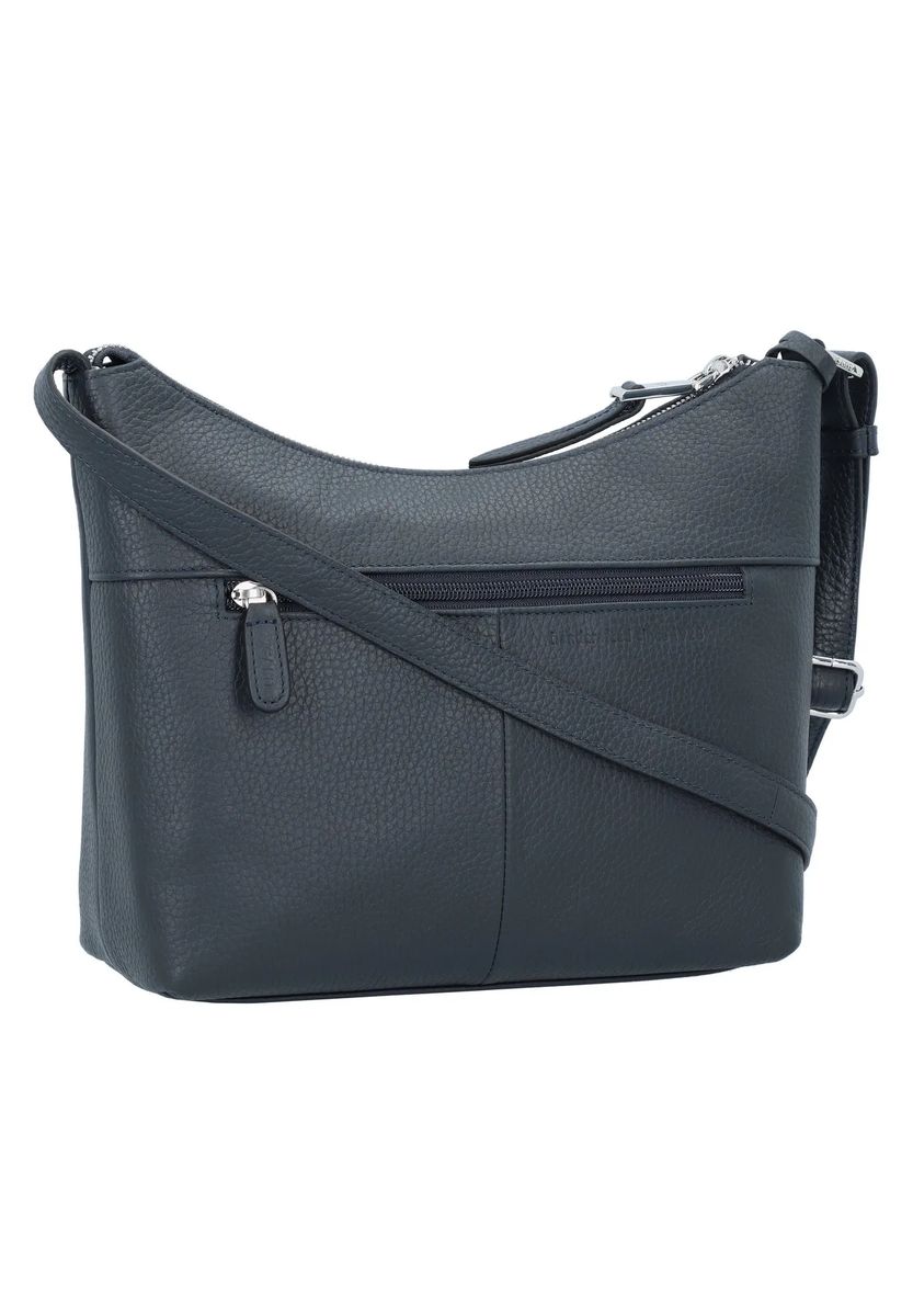 Elegante Umhängetasche aus genarbtem Leder