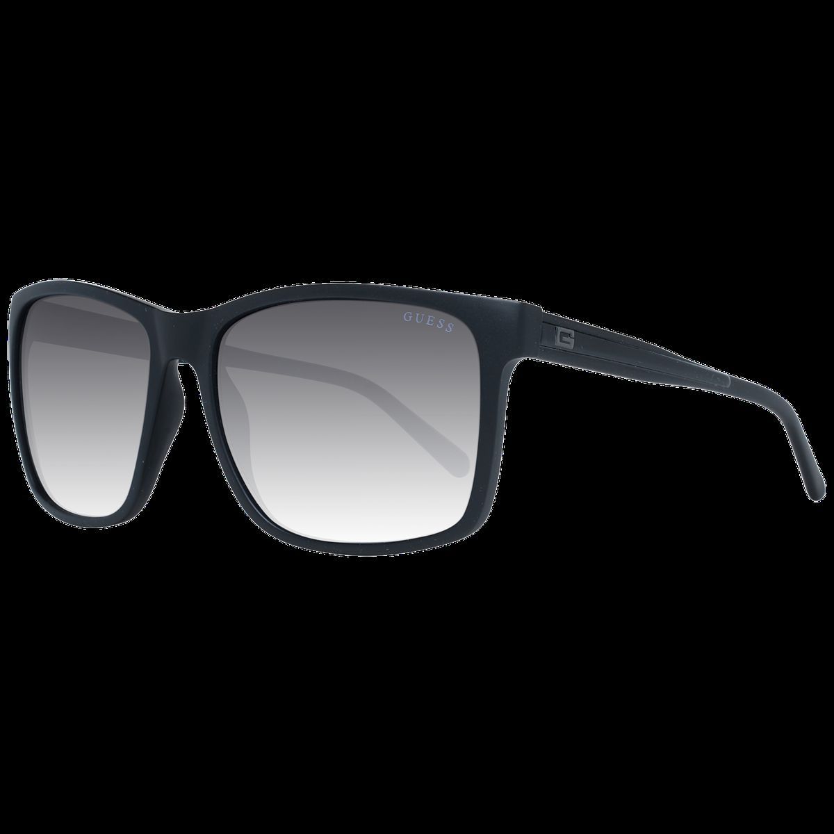 Klassische quadratische Sonnenbrille mit Verlaufsgläsern