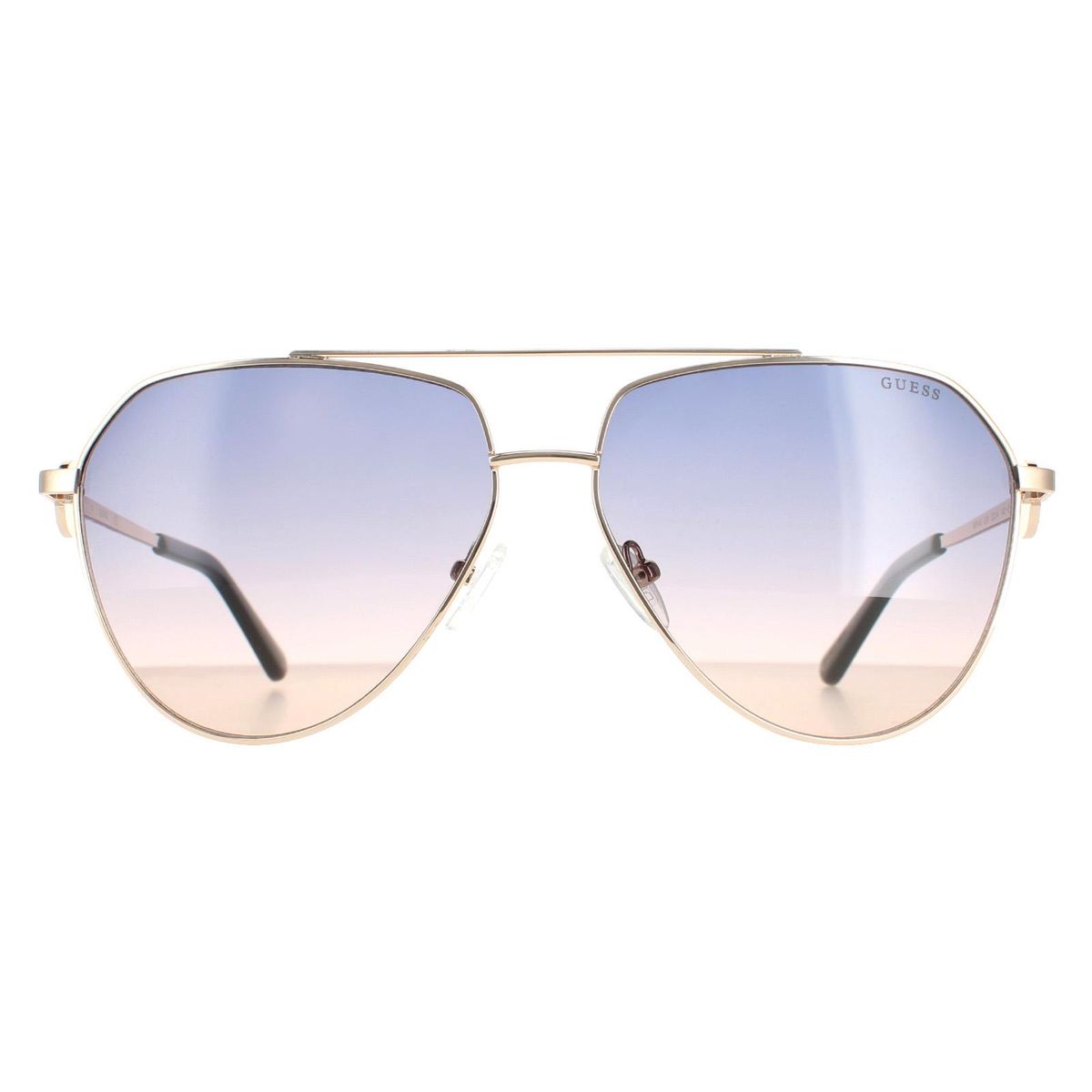 Elegante Aviator-Sonnenbrille mit Farbverlauf