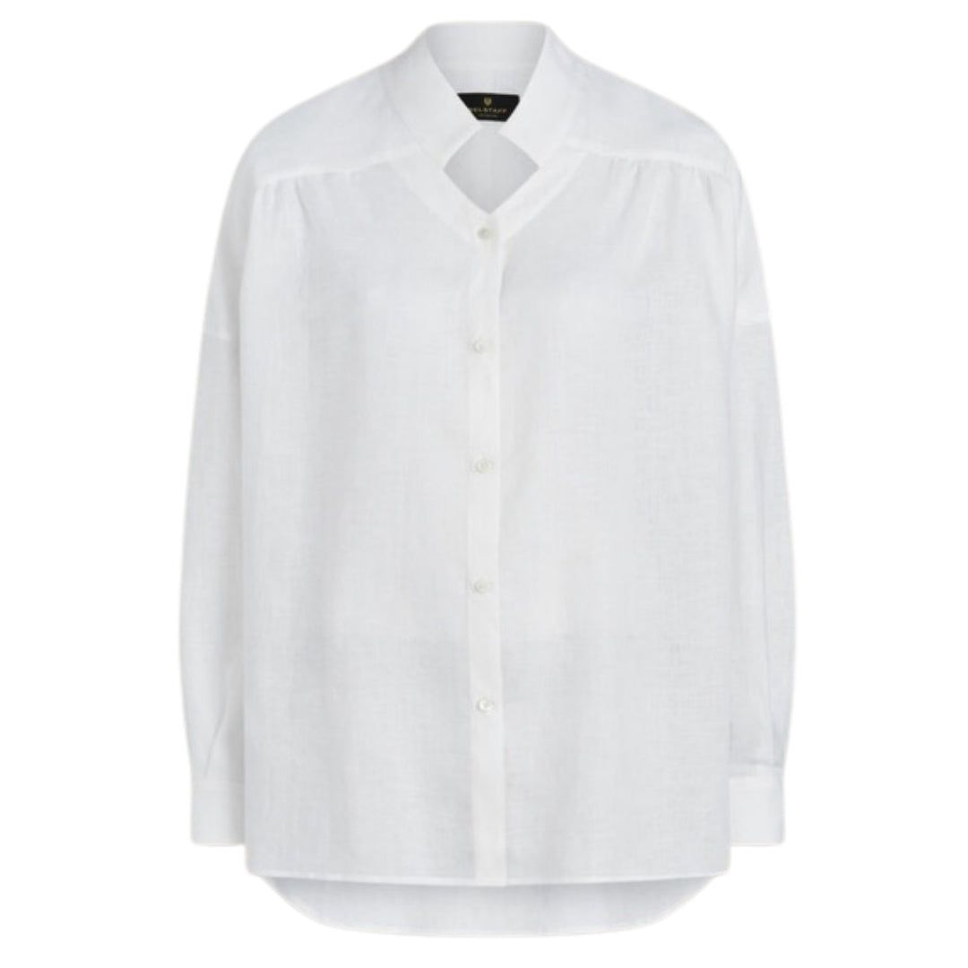 Oversize-Hemd aus reinem Leinen