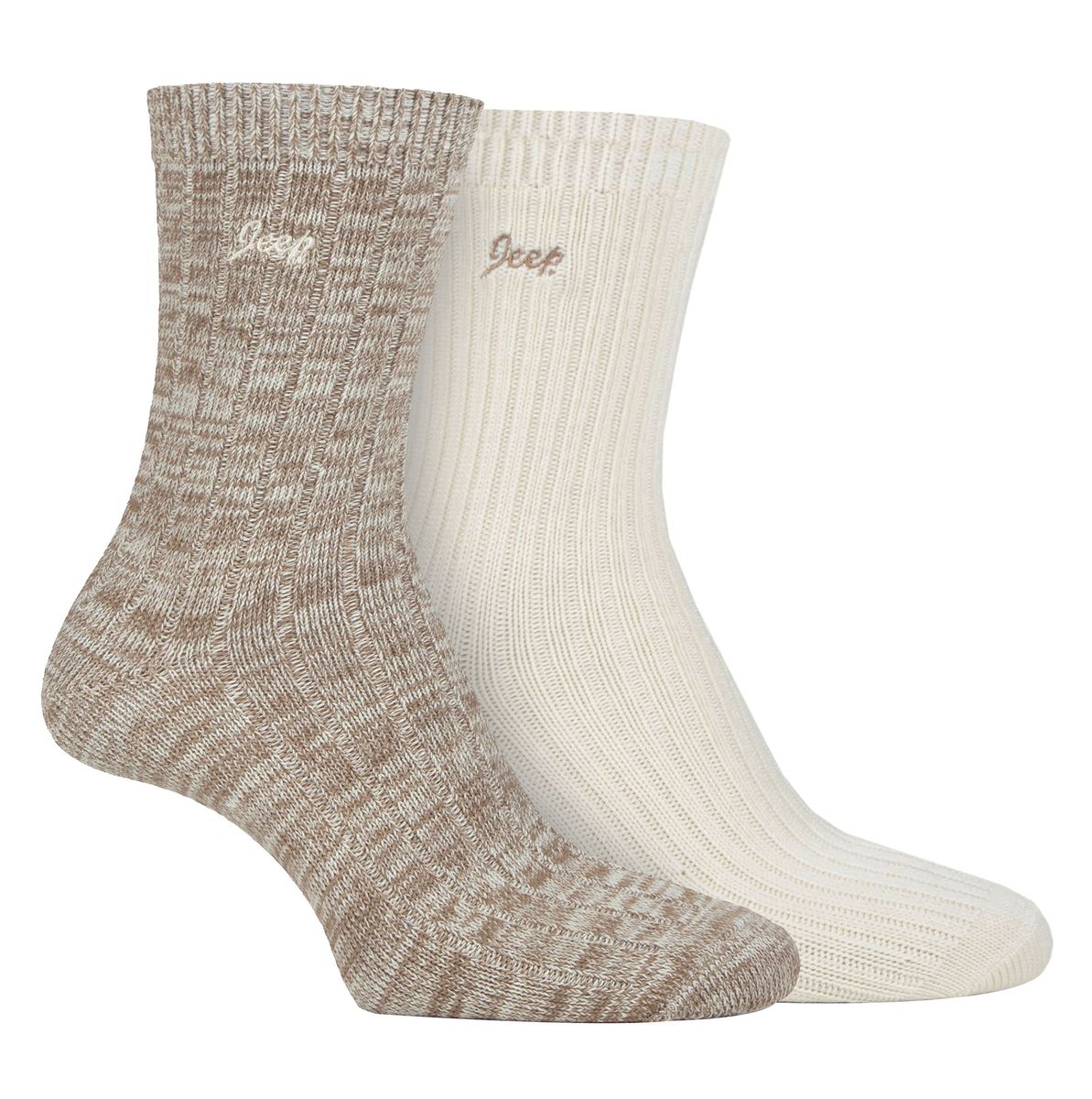 Weiche gerippte Stiefelsocken Packung
