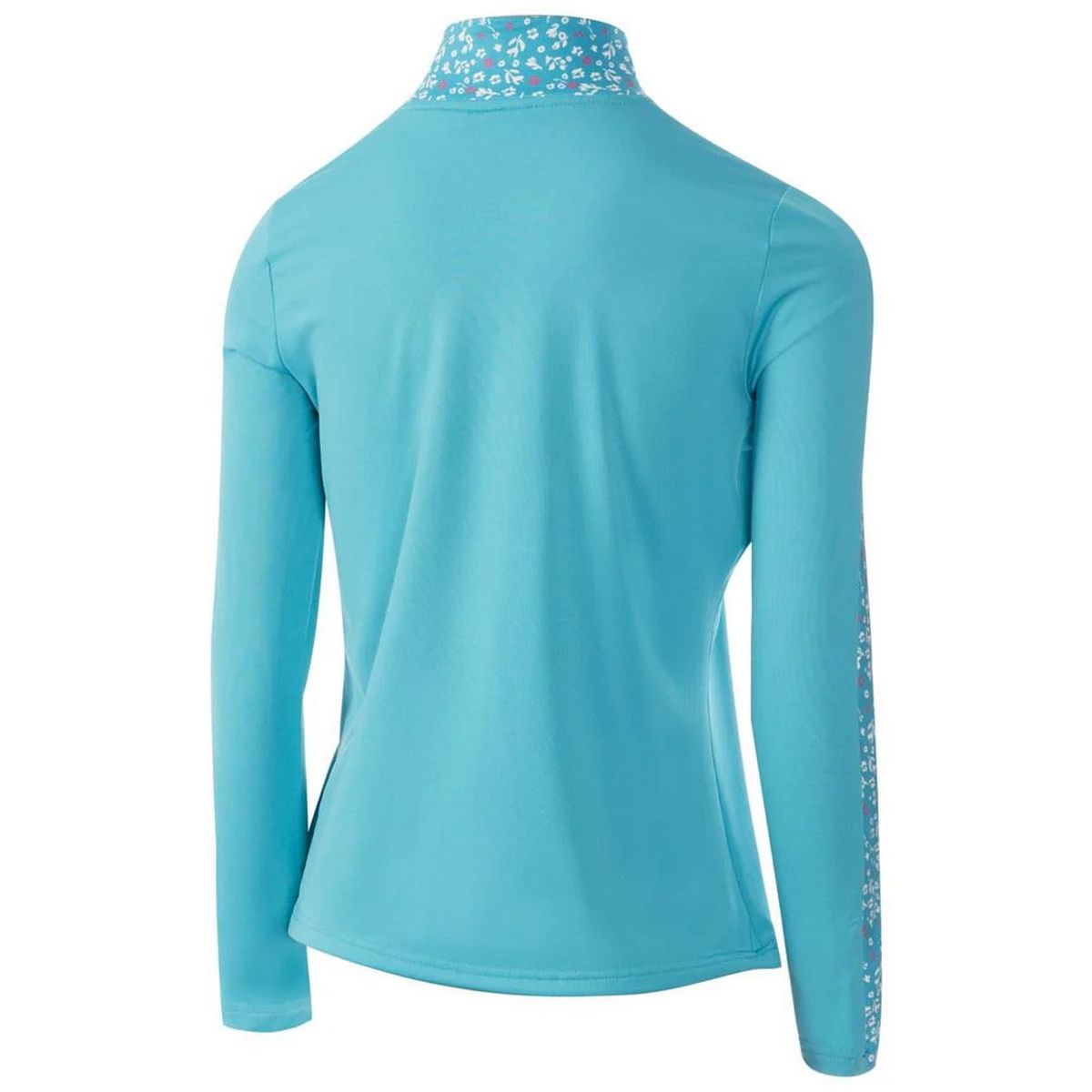 Sportliches Funktions-Oberteil mit Blumenmuster